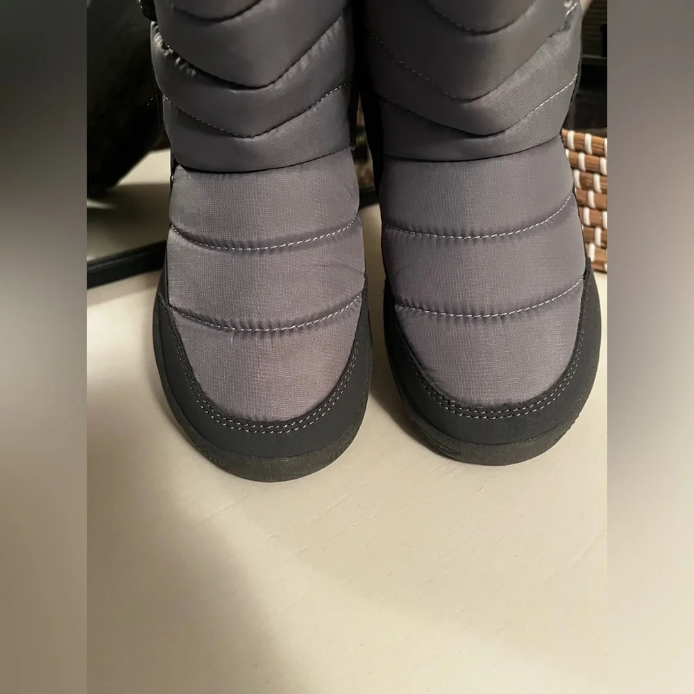 Merrell Kids Black and Red Snow Boots